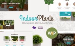Indoor Plants (v1.2.6) Houseplants store & Gardening WordPress Theme