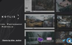 Kotlis v6.7.4 Photography Portfolio WordPress Theme