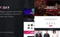 Livesay v1.9.3 Event & Conference WordPress Theme
