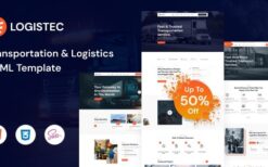 Logistec v1.0.1 Transportation & Logistics WordPress Theme