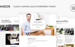 Candor v1.1.5 Responsive WordPress Blog Theme