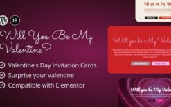 Valentine’s Day Invitations for Elementor v1.0.0
