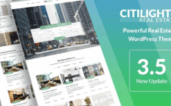 CitiLights (v3.5.8) Real Estate WordPress Theme