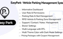 EasyPark SaaS v1.8 Vehicle Parking Management System