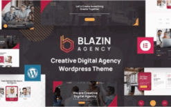 Blazin Agency v1.1 Creative WordPress Theme