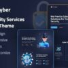 WhizCyber v1.0 Cyber Security WordPress Theme