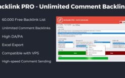 Backlink PRO v1.0 Unlimited Comment Backlinks
