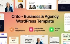 Crito v1.1.0 Business & Agency WordPress Theme