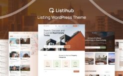 Listihub v1.0.6 Listing WordPress Theme
