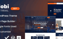 Indobi (v1.0.0) Industrial WordPress Theme