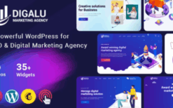 Digalu (v1.0.1) Digital Marketing Agency WordPress