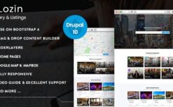 Lozin 10 January 2024 – Directory & Listing Drupal 10 Theme