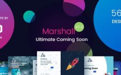 Marshall v7.2 – The Ultimate Coming Soon Template
