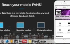 Music Band Ionic 3 – Full Application v1.17