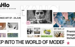 Kahlo Art Gallery and Museum Theme v1.2