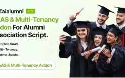 Zaialumni (v1.2) Alumni Association SAAS With Multi-Tenancy Addon