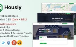 Hously (v1.7.4) Laravel Real Estate Multilingual System