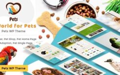 Pet World (v3.6) Dog Care & Pet Shop WordPress Theme