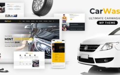 Car Wash v3.2 Auto Spa WordPress Theme