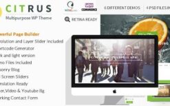 Citrus (v4.1) One Page WordPress Theme