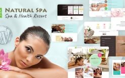 Natural Spa v3.5 Massage Booking WordPress Theme