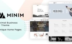 Minim (v3.0) Minimal WordPress Theme