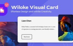 Wiloke Visual Card Elementor v1.0.0