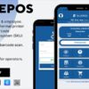 BLUEPOS v1.1 Android Mobile Point of sale (POS) With Admin Backend API