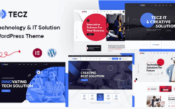 Tecz v1.0.0 IT Solutions & Technology WordPress Theme