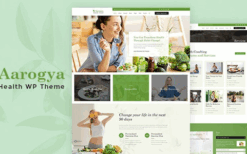 Aarogya (v2.8) Nutrition & Dietitian WordPress Theme