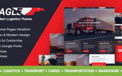 Eagle (v1.8) Logistics & Transportation WordPress Theme