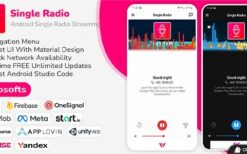 Android Radio v9.0 Single Radio Streaming App