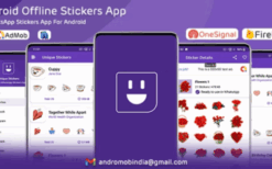 Android WhatsApp Stickers App (Offline) With Admob (8 August 2023)