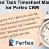 Advanced Task Timesheet Manager Module for Perfex CRM v1.1.3