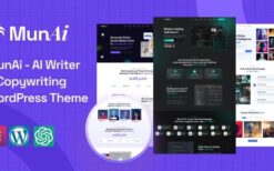 MunAi (v1.0.2) AI Writer & Copywriting WordPress Theme