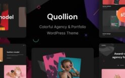 Quollion (v1.0.2) Colorful Agency & Portfolio WordPress Theme