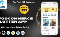eStore v1.1 Build a Flutter eCommerce Mobile App for Android and iOS from WordPress WooCommerce Store