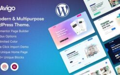 Avigo v1.0 Multipurpose Business WordPress Theme