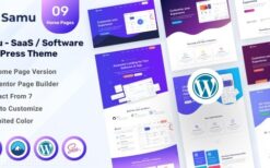 Samu (v1.0) SaaS / Software WordPress Theme