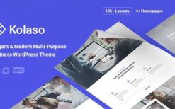 Kolaso (v1.4.0) Modern Multi-Purpose WordPress Theme