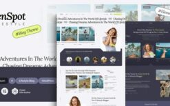 * ZenSpot (v1.0.0) LifeStyle Blog WordPress Theme