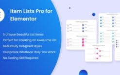 Item Lists Pro for Elementor v1.4