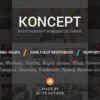 Koncept (v1.1) Responsive Multi-Concept WordPress Theme