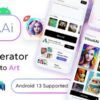 Ai Images Generator v2.0 VisualAI + Photo Editor Tools Android App