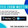 Perfex Zoom Meeting Module v3.0