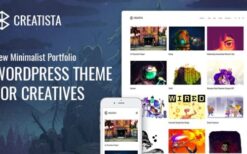 MotoPress Creatista (v1.1.2) Creative Portfolio WordPress Theme