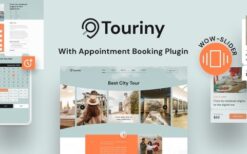 MotoPress Touriny (v1.1.2) the Best Travel Agency WordPress Theme for your Website