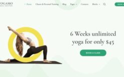 MotoPress Yogamo (v1.3.3) the Yoga WordPress Theme for Private and Group Sessions