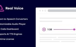 Real Voice v1.26 AI Text to Speech Plugin for WordPress