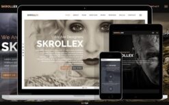 Skrollex v.1.8.0 Creative One Page Parallax